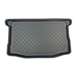  Cuir Tapis Coffre Voiture pour AAA, sur Mesure Bac de Coffre  Cargaison Tapis de Doublure Protection Housse AntidéRapant Intérieur  Accessoires,C/Black-Red