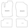 Tapis pour Subaru Justy IV 09.2007-2011 MTM