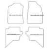 Tapis velour pour Ford Ranger Doppia cabina 03.2005-2011 MTM