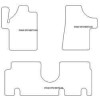 Tappetini per Mercedes Vito Mixto 2003-2014