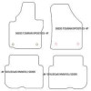Tapis velour pour Volkswagen Touran (1T) 5 posti 03.2003-2015 MTM