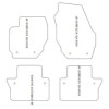 Tappetini per Volvo V70 III / XC70 II 09.2007-2016