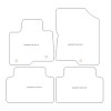 Tappetini per Kia Sorento IV 5 posti Hybrid / Plug-in Hybrid 09.2020-