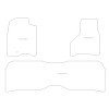 Tapis velour pour Dodge Ram Crew Cab 2009-2013 MTM