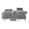 Tapis caoutchouc pour Mercedes Vito van 1997-2003 MTM