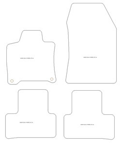 Tapis pour DS N 4 Hybrid 2025- MTM One