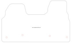 Tapis pour Ford Custom bus 2024- MTM Plus