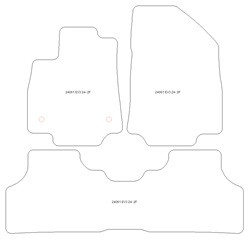 Tappetini per Kia EV3 2024- MTM One