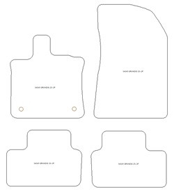 Tapis pour Mitsubishi Grandis Mild Hybrid / Full Hybrid 2025- MTM Top