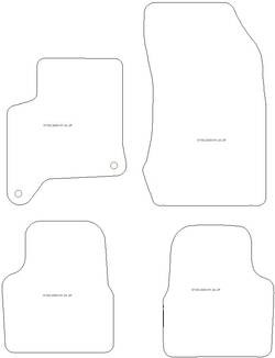 Tapis pour Peugeot 2008 II Hybrid 2024- MTM Plus