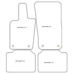 Tapis pour Porsche Panamera III 2026- MTM EVA