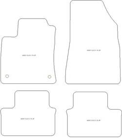 Tapis pour Renault Clio 6 (aussi E-Tech Full Hybrid) 2026- MTM Plus