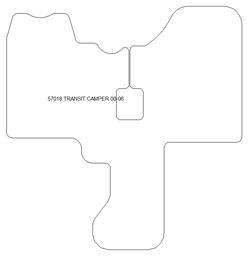Tapis pour Camper Ford Transit 2000-2006 MTM One