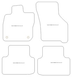Tapis pour Cupra Formentor (aussi Hybrid / Mild-Hybrid) 09.2020- MTM One