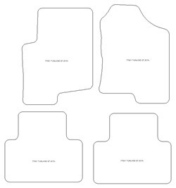 Tapis pour Foton Tunland V9 2025- MTM One
