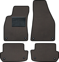 Tappetini gomma EVA per Audi A4 (8H) Cabrio 2002-2006