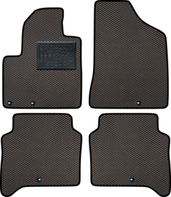 Tapis pour Hyundai Santa Fe II (CM) 5 sieges 04.2006-05.2010 MTM EVA