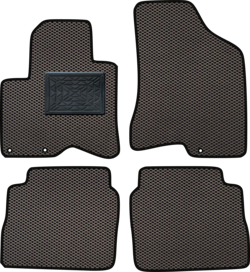 Tapis pour Hyundai Santa Fe II (CRD) 5 sieges 06.2010-10.2012 MTM EVA