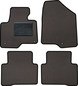 Tapis pour Hyundai Santa Fe III (DM) 7 sieges 2012-2019 MTM EVA