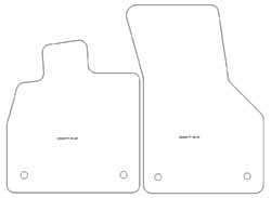 Tappetini per Audi TT (8S) 03.2014- MTM One
