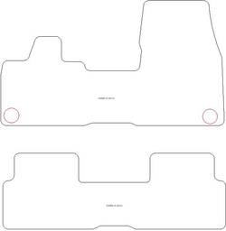Tapis pour BMW i3 11.2013-07.2022 MTM One