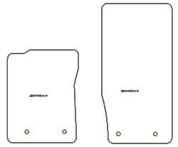 Tapis pour Jaguar F-Type 2014-04.2020 MTM One