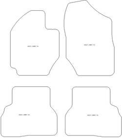 Tapis pour Suzuki Jimny (manual) 4 sieges 2018- MTM One