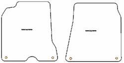 Tapis pour Ferrari California 2008-/ MTM One