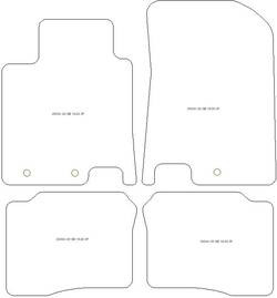 tapis Hyundai i20 One