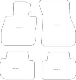 Tapis pour BMW Serie 1 (F40) Hatchback 2019-2024 MTM One