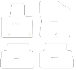 Tapis pour Hyundai Santa Fe 5 sieges Hybrid / Plug-in Hybrid 2021- MTM One