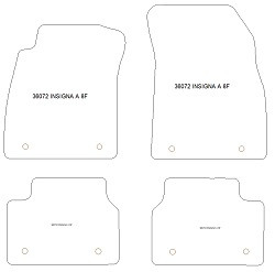 Tapis pour Opel Insignia A Sports Tourer 2008-06.2017 MTM One