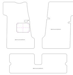 Tapis pour Lancia Fulvia Coupe 1965-1976 MTM One