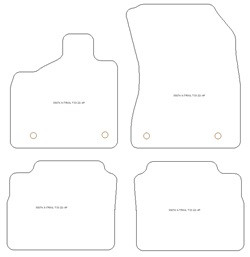 Tapis pour Nissan X-Trail (T33) e-Power 09.2022- MTM One