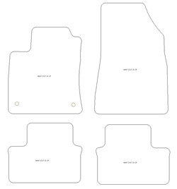 Tapis pour Mitsubishi Colt VII (aussi Hybrid) 10.2023- MTM One