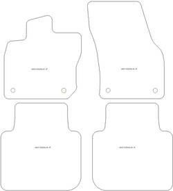 Tapis pour Skoda Kodiaq II (aussi Hybrid / Plug-in Hybrid) 2024- MTM One
