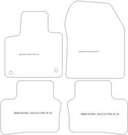 Tapis pour Opel Astra L Sports Tourer Electric 2024- MTM One