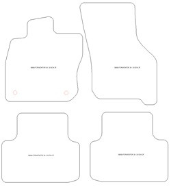 Tapis pour Cupra Formentor (aussi Hybrid / Mild-Hybrid) 09.2020- MTM One