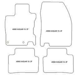 Tappetini per Renault Kadjar 06.2015-2019 MTM Plus