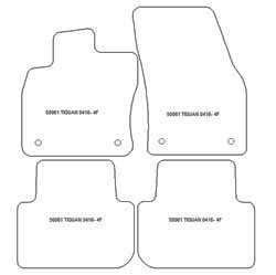 Tappetini per Volkswagen Tiguan II (anche e-Hybrid) 05.2016-10.2023 MTM Plus