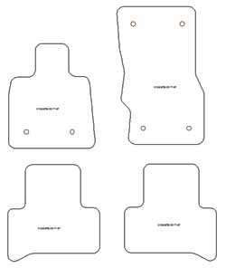 Tappetini per Alfa Romeo Stelvio (Type 949) 2017- MTM Plus