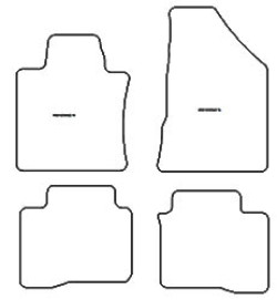 Tappetini per SsangYong Korando III 2019-