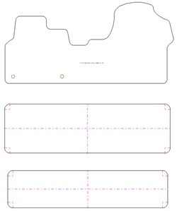 Tapis pour Fiat Scudo III / E-Scudo (electric) Combi 2021- MTM Plus
