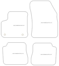 Tapis pour Jeep Avenger Electric 2023- MTM Plus