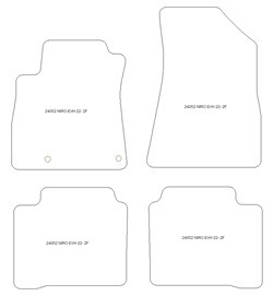 Tapis pour Kia Niro HEV Hybrid 07.2022- MTM Plus