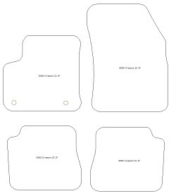 Tapis pour Citroen C4 X Electric 10.2022- MTM Plus