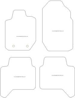 Tapis pour Ford Ranger Raptor 2022- MTM Plus