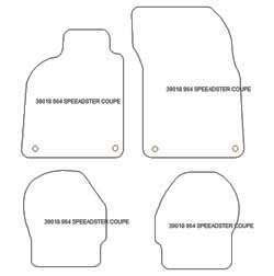 Tappetini per Porsche 964 Speedster - MTM Top