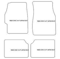 Tappetini per Honda Civic Japan 1995-2001 MTM Top