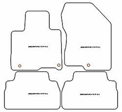 Tapis pour Hyundai Santa Fe IV (TM) 7 sieges Diesel 2018- MTM Top